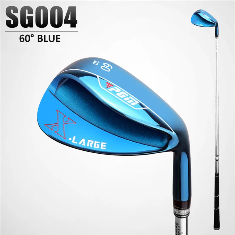 blue 60 degree PGM клюшки для гольфа, Мужская песчаная удочка, расширенный клиновой нижний наклон, 56/60 градусов, клюшка для гольфа, оборудование для гольфа, четыре цвета - Цвет: blue 60 degree