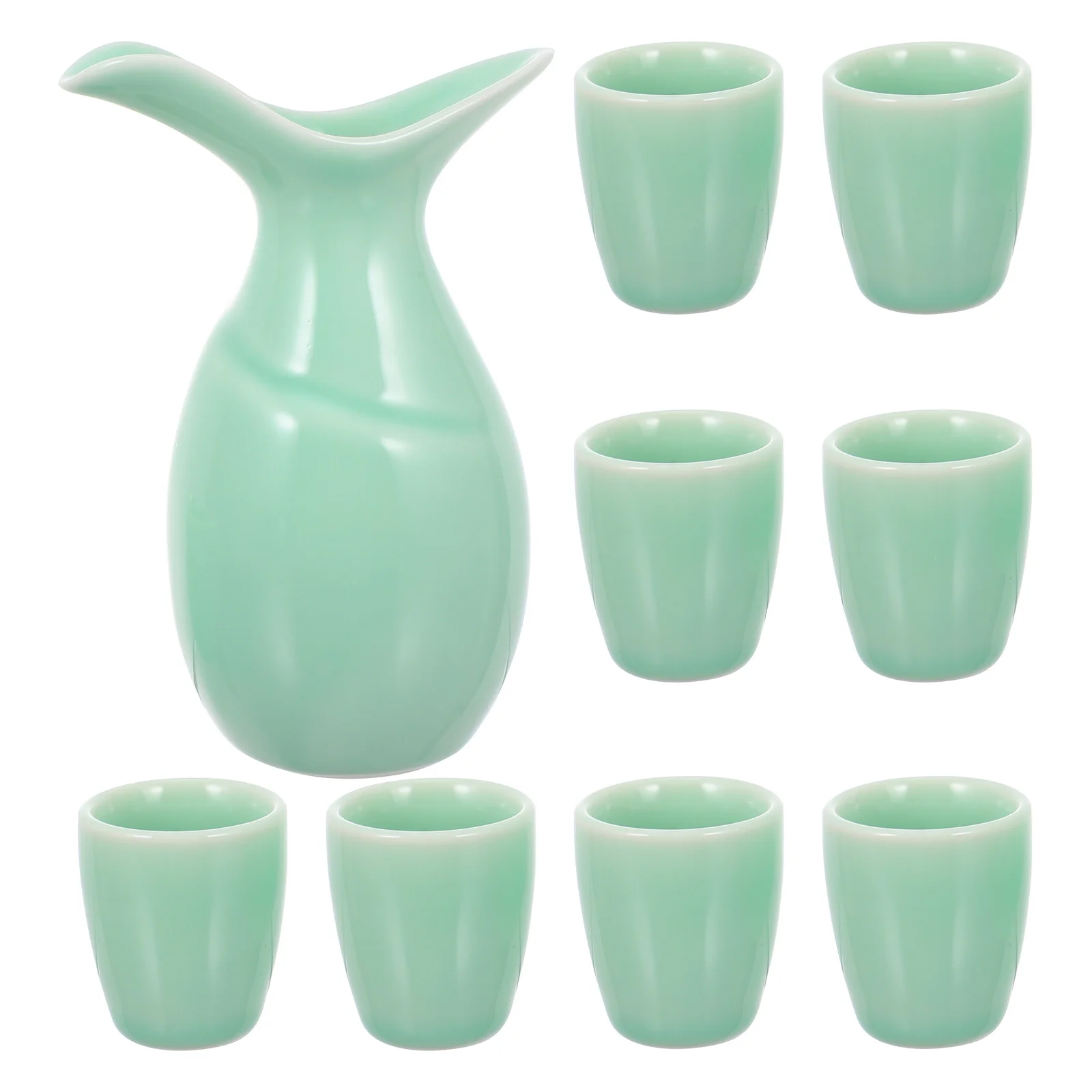 

1 набор, чашки для сакэ, керамические чашки для сакэ, бытовой контейнер для сакэ