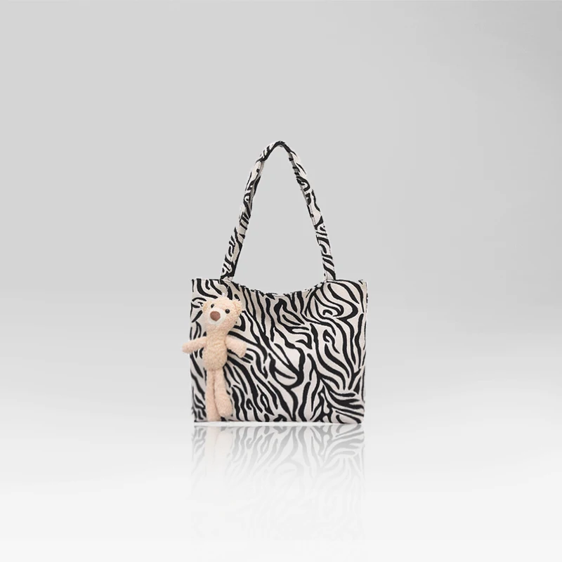 

2021NEW Cow Pattern Women Tote Handbags Casual Large Capacity Ladies Shoulder Bag Simple Fashion Female Messenger Bags