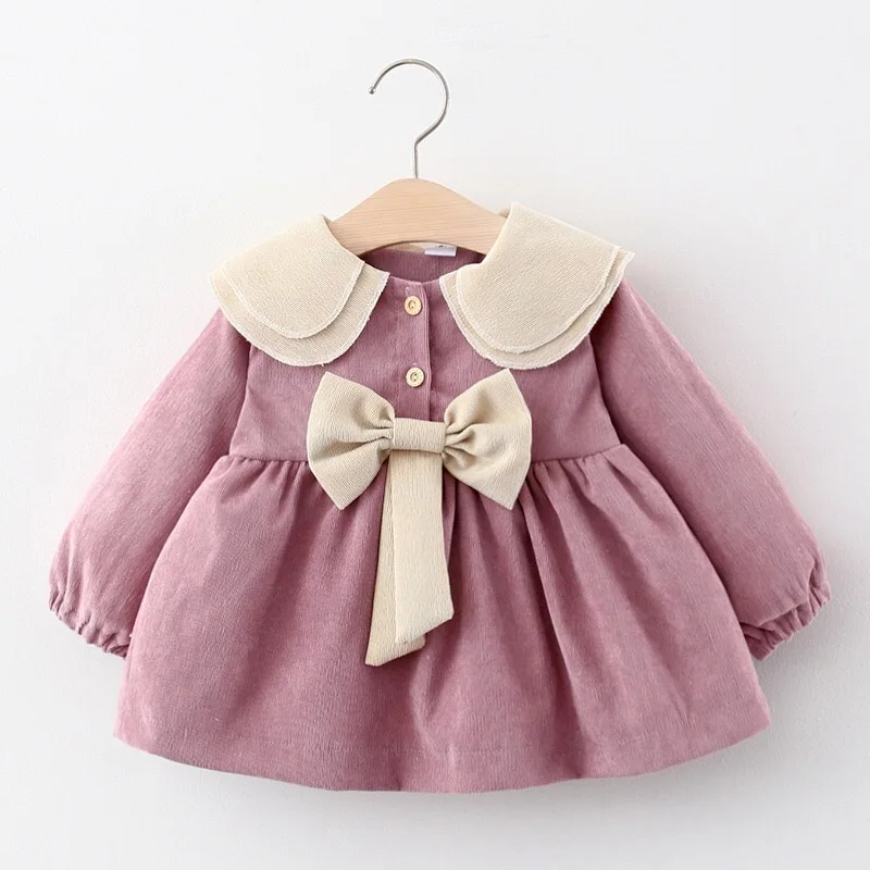 Новинка одежда для маленьких девочек на осень платье принцессы день рождения с