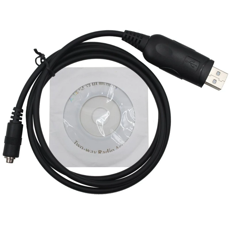 6 в 1 Usb кабель программирования для Motorola Hyt Icom Baofeng Puxing Kenwood Yaesu Walkie Talkie радио Дата