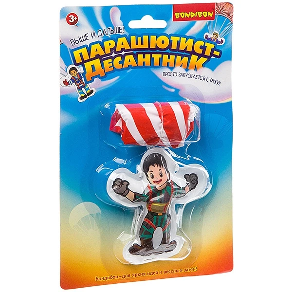 Игра Bondibon "Парашютист-десантник" | Игрушки и хобби