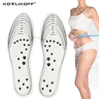 Магнитные терапевтические стельки унисекс, 18 магнитов, забота о здоровье, массажная подкладка для обуви, похудение, свободная подушка, магнитные стельки