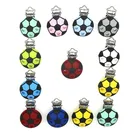 3 шт., круглые силиконовые зажимы для прорезывателя для зубов