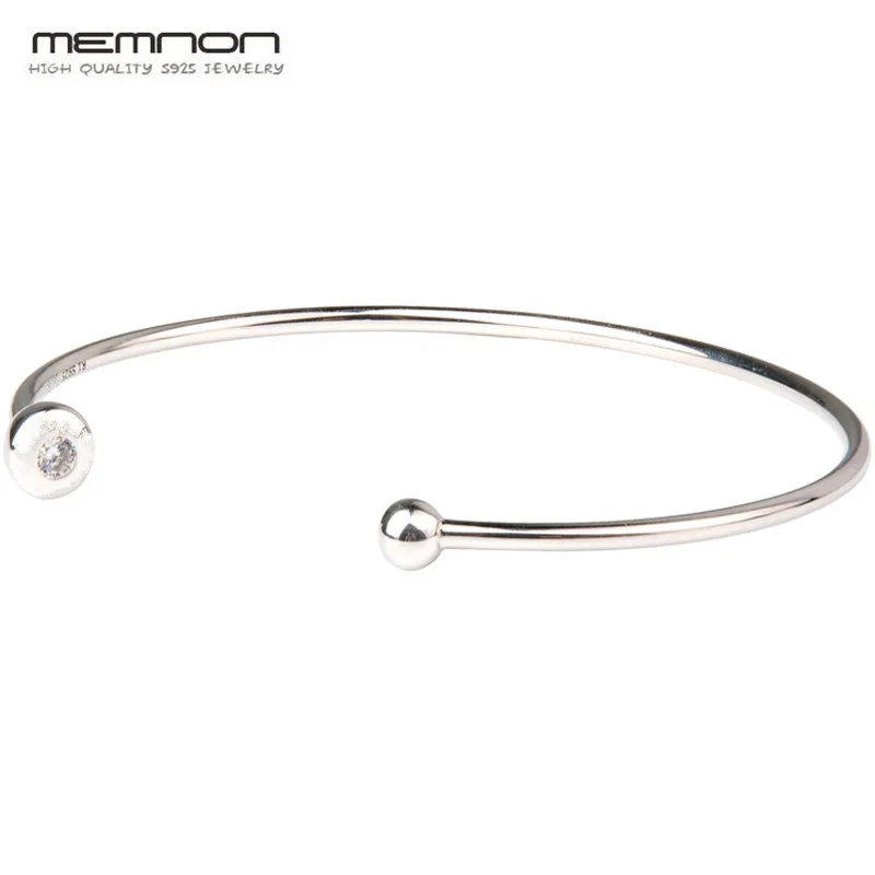 Тонкие открытые браслеты в виде эссенции Memnon из стерлингового серебра 925 пробы