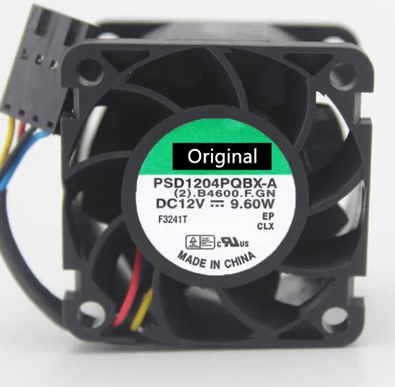 Оригинал, 100% рабочий, 4028 дюйма, 40 мм, 12 В, 9,60 Вт, R210, серверные вентиляторы 0T705N, 0N229R