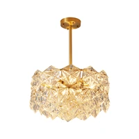 postmodern creative simple dining room chandeliers bedroom crystal chandelier home crystals lamp full copper lamps lighting