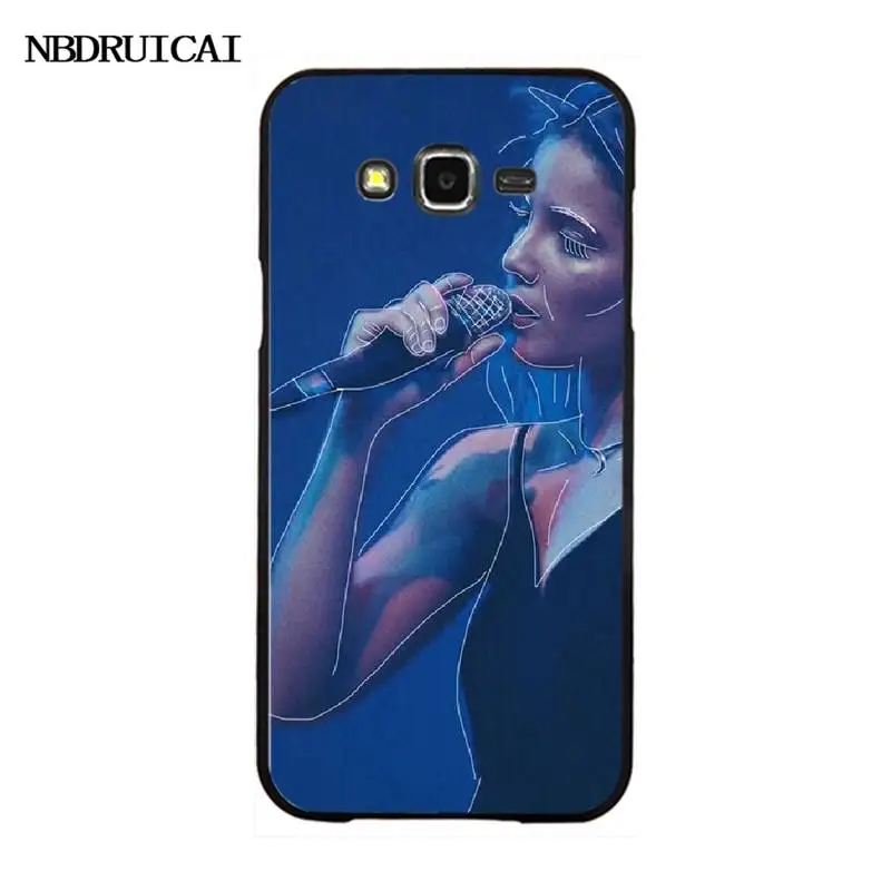

NBDRUICAI Halsey Hopeless Fountain Kingdom Black Soft Shell Phone Case For Samsung Galaxy J7 J8 J3 J4 J5 J6 Plus 2018 Prime