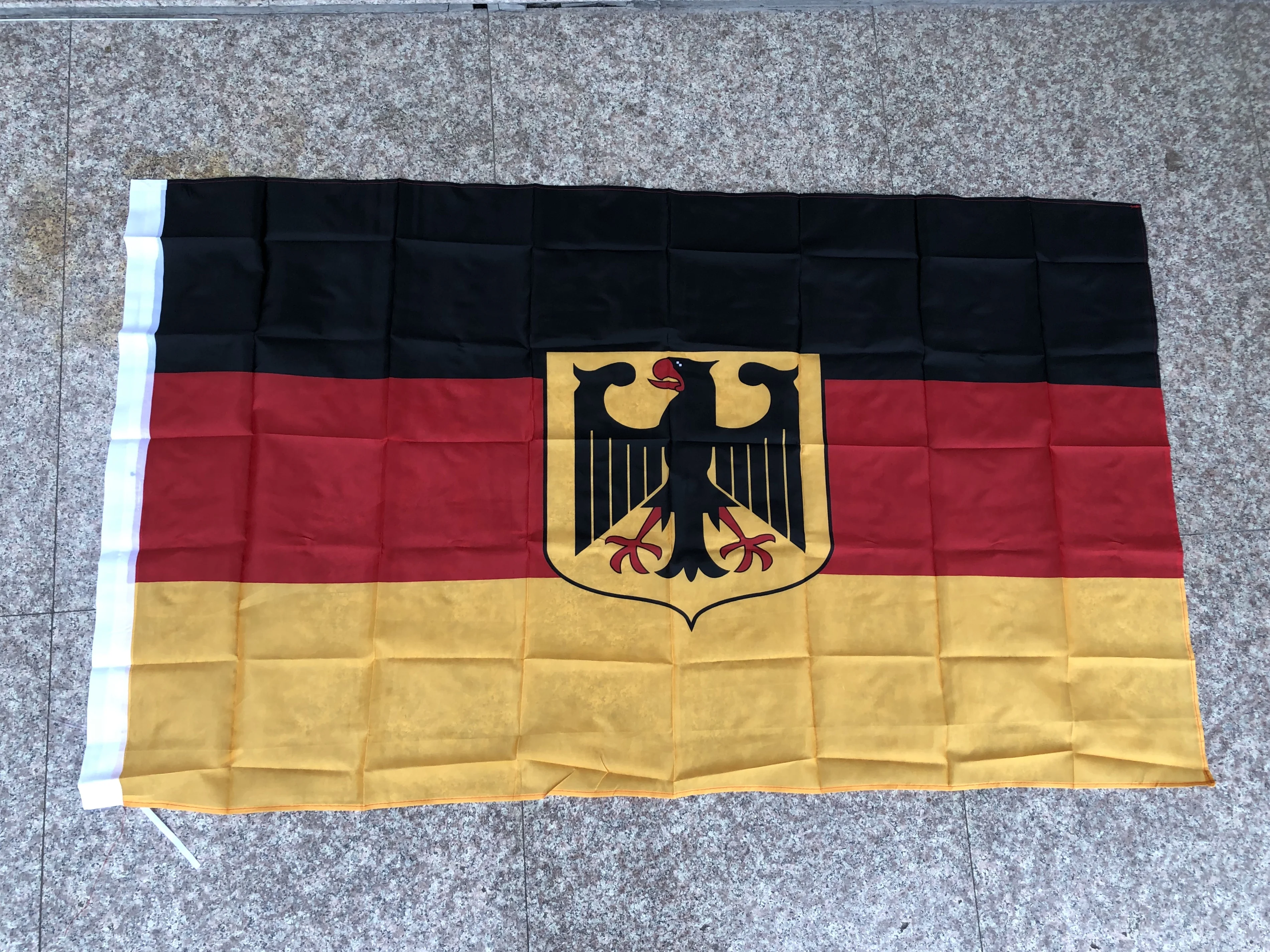 90x150 см de alta qualidade decoração da casa grande alemanha auguia falcão bandeira poliéster alemão deutschland voando banner n | Дом и