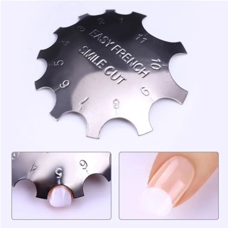 Палитра для макияжа из нержавеющей стали пластины ногтей шаблоны 3 вида стилей