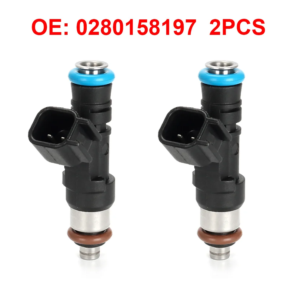 

2PCS/Pack New Fuel Injectors Fits For Polaris RZR 800 4X4 2011 2012 2013 2014 0280158197 Auto Part Fuel Injector