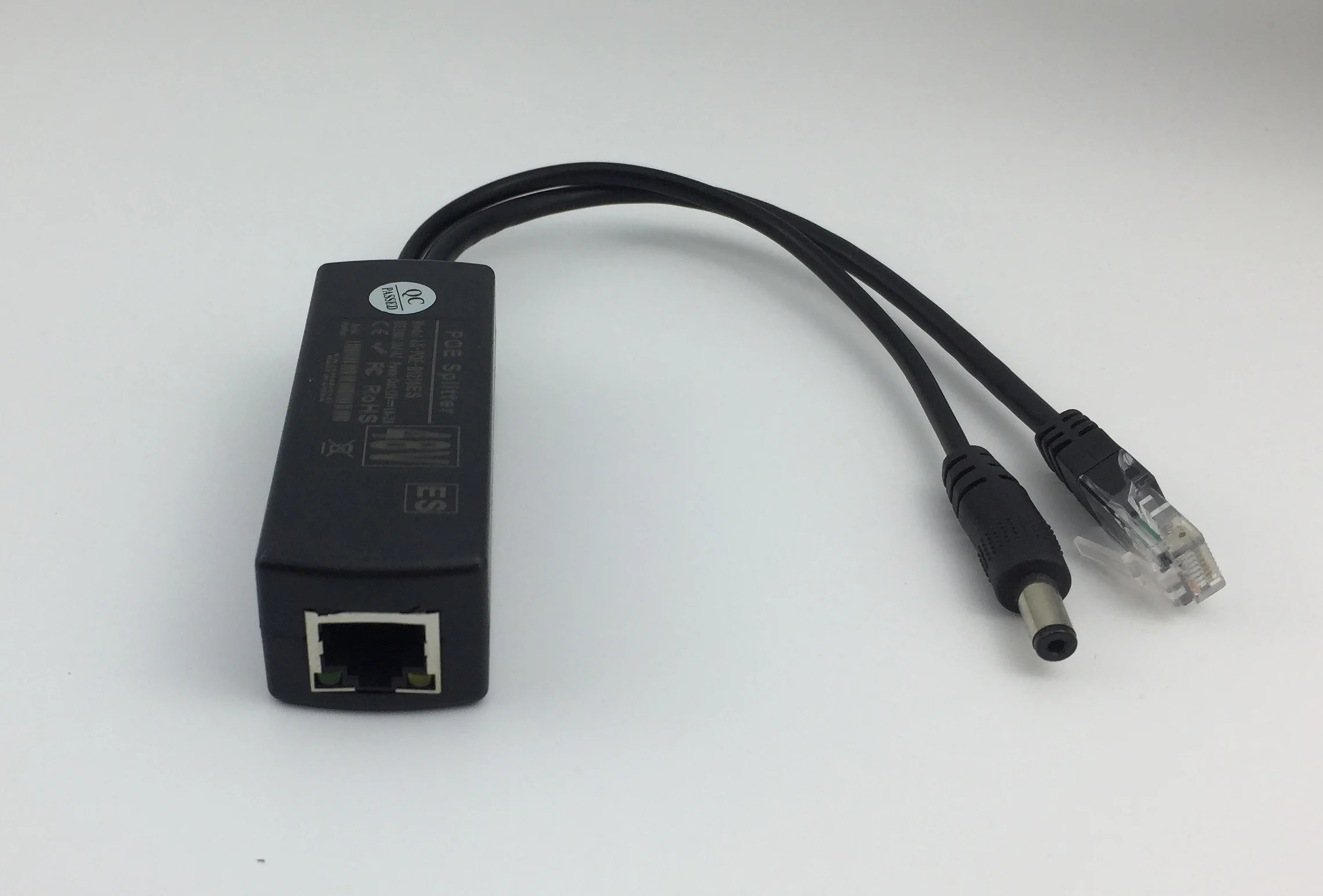 Разветвитель питания PoE 48 В-12 В 1A-2A через Ethernet IEEE802.3af /at стандартный тип 10/100 Мбит/с