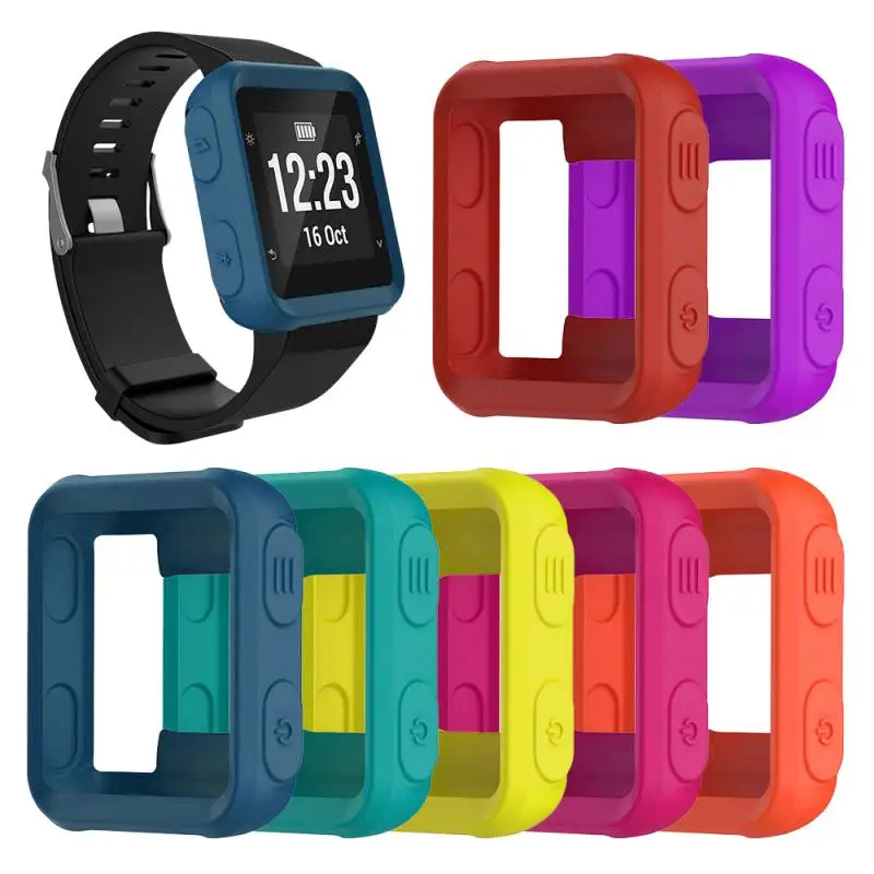 Защитный чехол для смарт часов Garmin Forerunner 35 30 S20 противоударный силиконовый