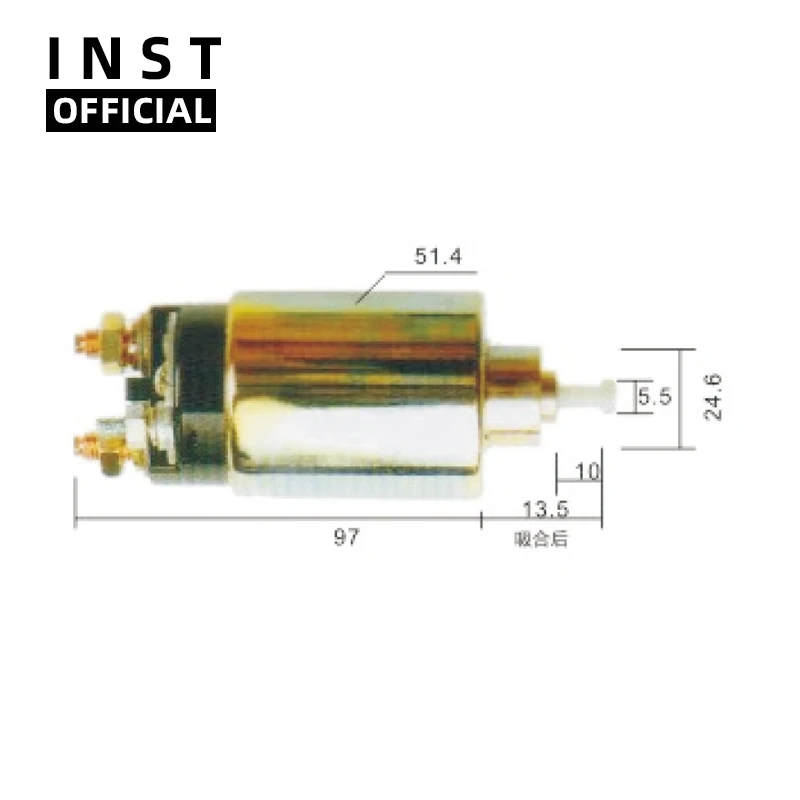 

ELECTROMAGNETIC SWTICH SOLENOID FOR 12V 66-8814
