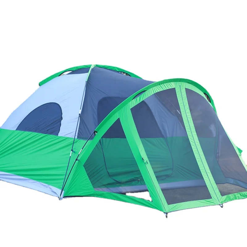 

Waterproof and Sun Protection Insect-Proof Double-Layer Tent Can Be Customized Easy to Build 3~4 People Outdoor Camping Tent