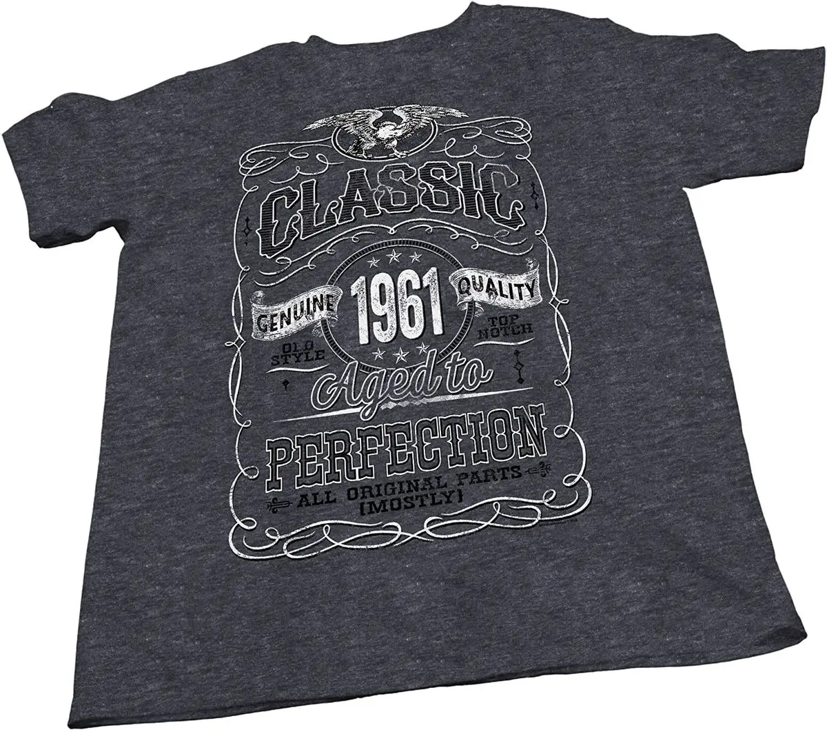 

Fashion Cool Men T shirt 60th Birthday Gift Shirt - Classic 1961 Aged to Perfection Women Funny print tshirt