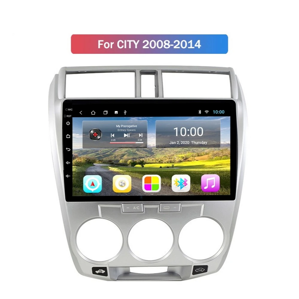 

Android Car GPS Navigation for HONDA CITY 2008-2014 Radio with RDS BT Mirror-Link Wifi Aux 4G AHD DSP IPS CARPLAY