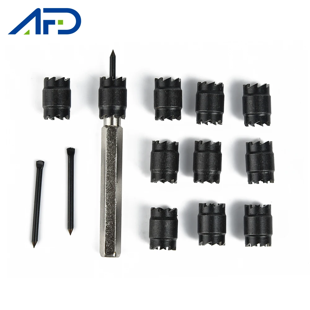 13 шт. двусторонние высокоскоростные сварные фрезы 3/8 дюйма|Сверла| |