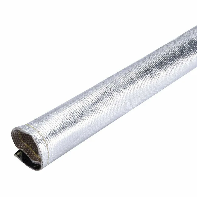

Car Insulated Heat Case 3.3Ft X 4.2 Accessories Metallic Heat Shield Sleeve Insulated Wire Hose Cover Wrap Loom Tube For BMW