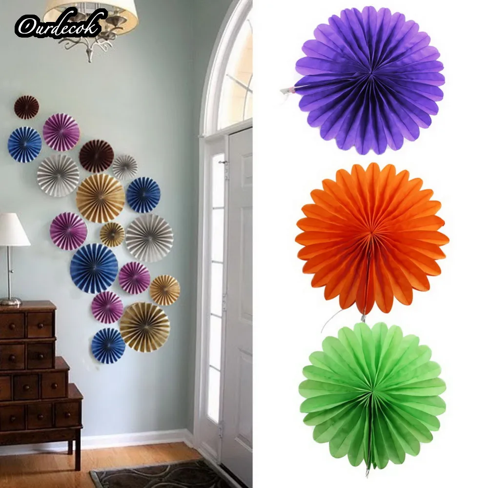 50 шт./лот 10 дюймов 25 см медовый гребень веер из салфетки цветок для вечерние ринки