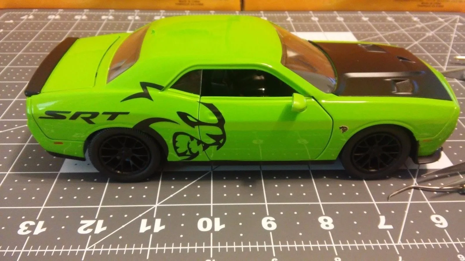 Для 2 шт DODGE CHALLENGER виниловая графика HELLCAT SRT Mopar
