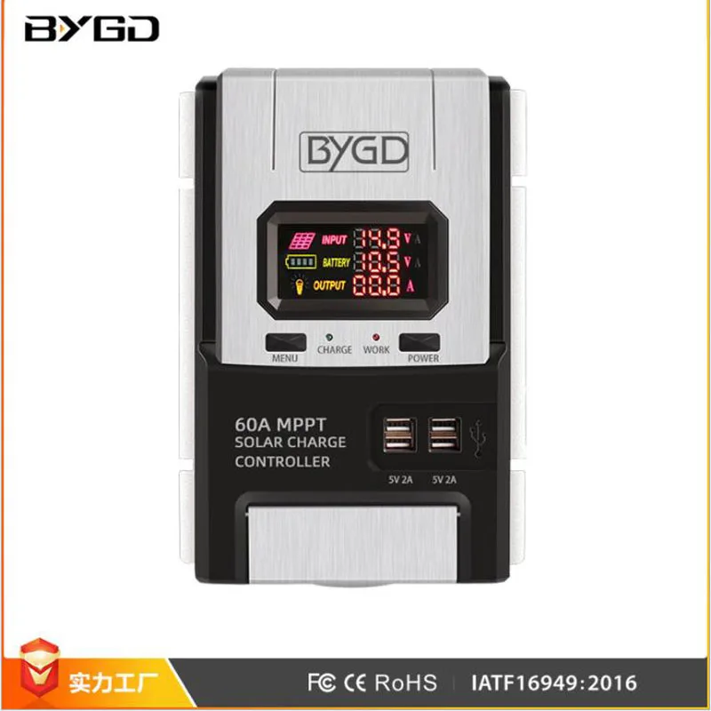 

Новый mppt20a40a60a солнечной системы 12V / 24V фотогальванический блок управления установкой на солнечной батарее