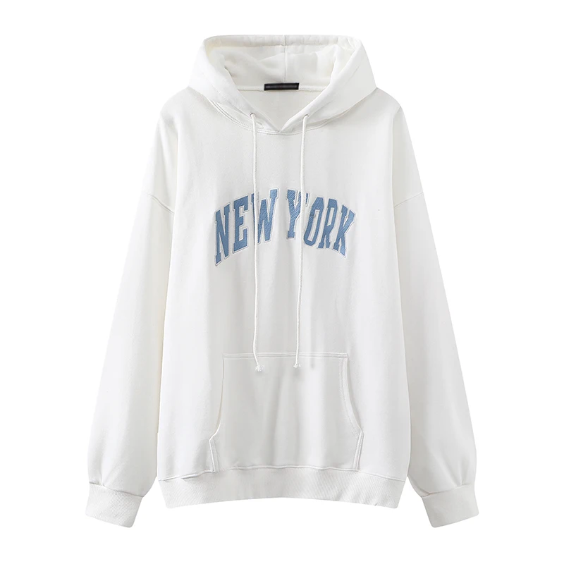 

Повседневные хлопковые толстовки для девочек YICIYA в стиле оверсайз, модель 2021 года, Осень-зима, модная женская уличная одежда, свободная толс...