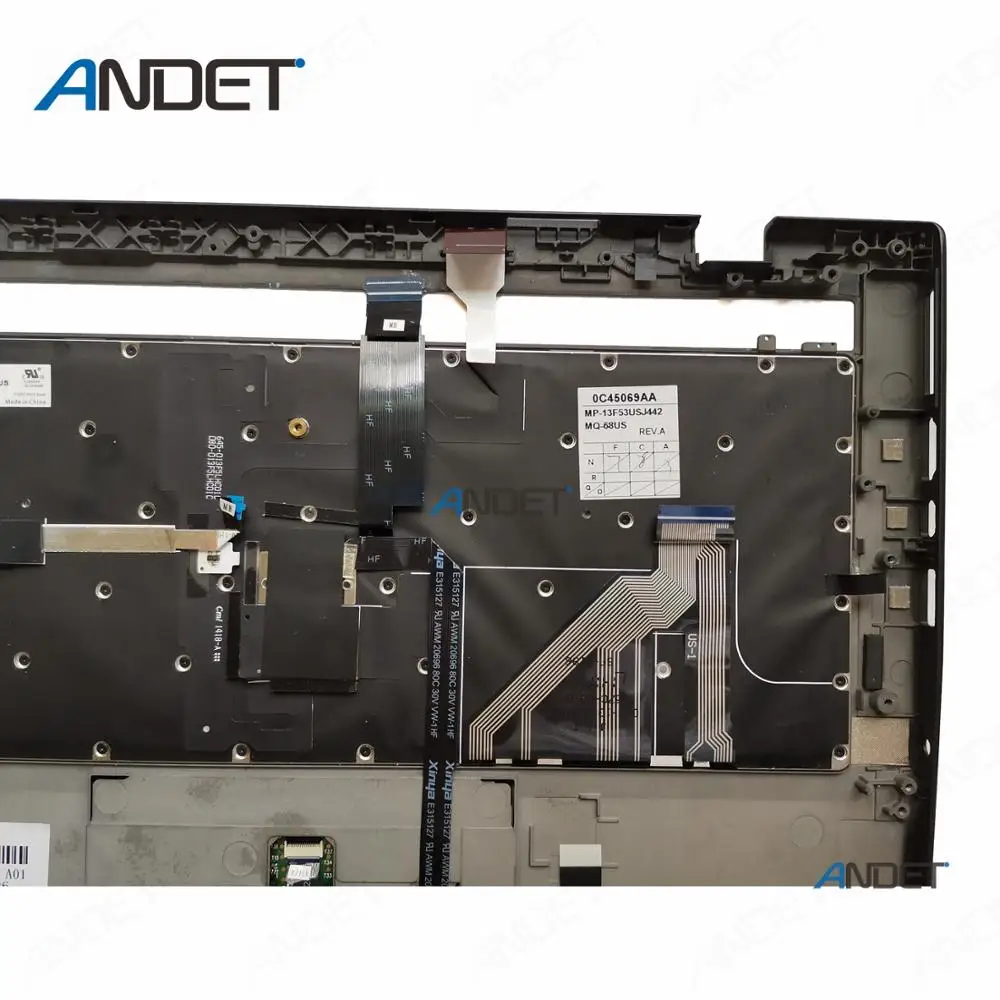 Восстановленный для Lenovo ThinkPad X1 Carbon Gen 2nd 20A7 20A8 клавиатура с подсветкой США +