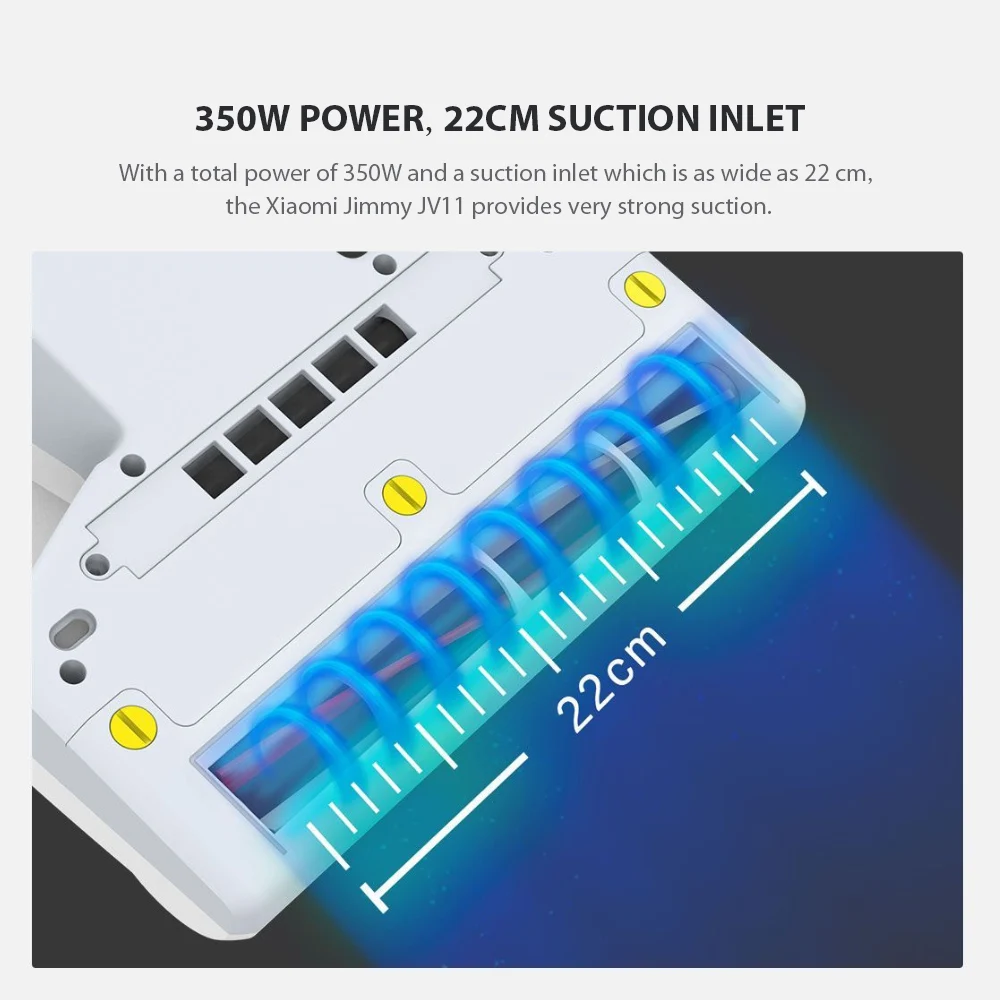 Оригинальный пылесборник Xiaomi JIMMY JV11 ручной контроллер защита от ультрафиолета
