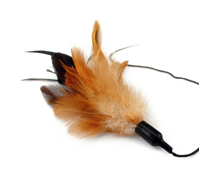 Stick Cat Toy Pet Interactive Teaser Feather Accessories Kitten Amusement Training Nip Game Gatto Stuff EE50Wj | Дом и сад