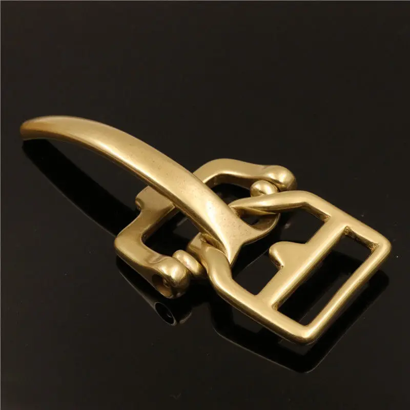 1 x твердая латунная Мужская Ретро литтлетон кавалерия пряжка ремня кожаная сумка
