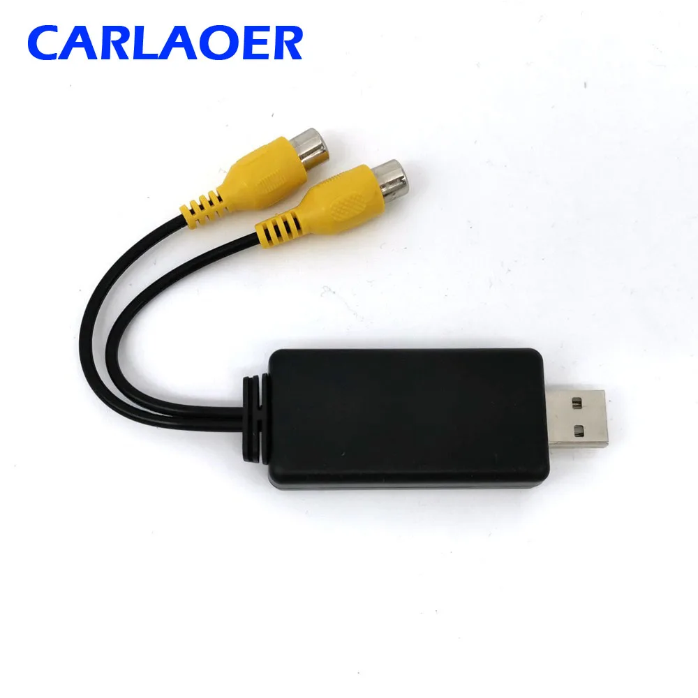 Video output adapter RCA interface is suitable for Android multimedia radio player USB to connect TV monitor | Автомобили и