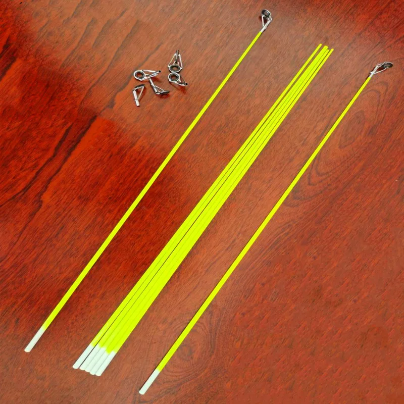 

2.6mm-4.6mm 3 Pieces 40cm Sea Rod Slight Fishing Rod Matching Section Fishing Rod Tip Sea Rod Section Solid Sea Rod Repair