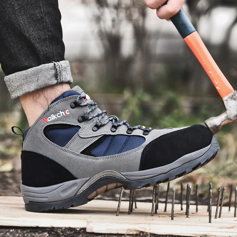 Мужские защитные ботинки Pheron со стальным носком уличные основанием для
