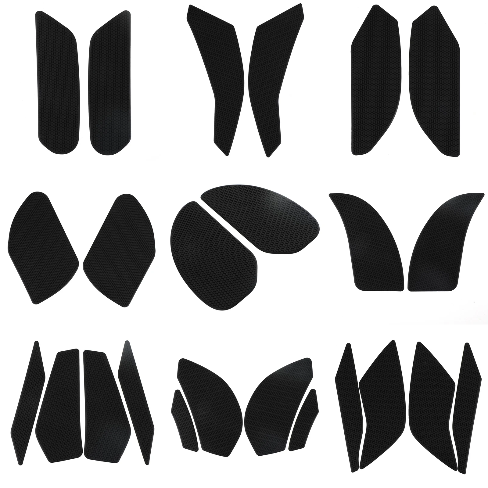 Artudatech мотоциклетные боковые танки тяговые захваты колодки для кафе гонщик