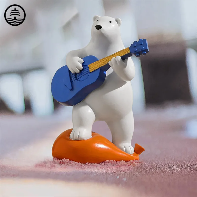 

Скандинавская группа воздушный шар медведь художественные скульптуры статуи животных Современная полимерная поделка гостиная украшение ...