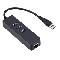 usb3 0 gigabit ethernet adapter 3 ports usb 3 0 hub usb to rj45 lan network card for macbook mac desktop micro usb charger