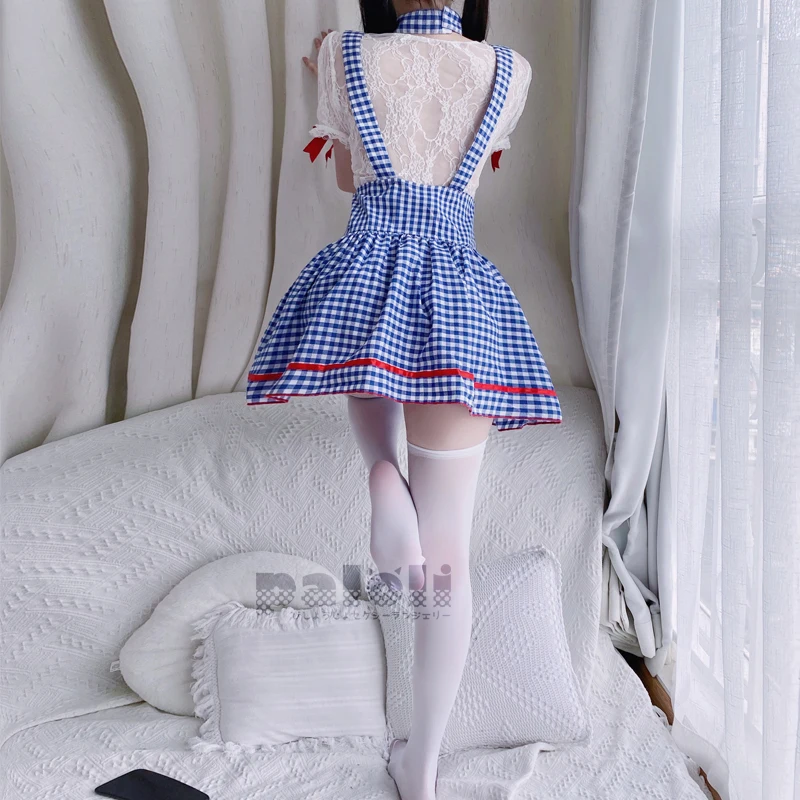 Костюм японского милого аниме в стиле &quotЛолита&quot женская одежда для взрослых