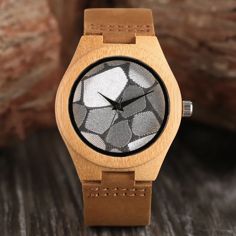 

Часы Reloj Femenino из бамбука/эбенового дерева Женские кварцевые наручные часы с ремешком из мягкой натуральной кожи винтажные элегантные женск...