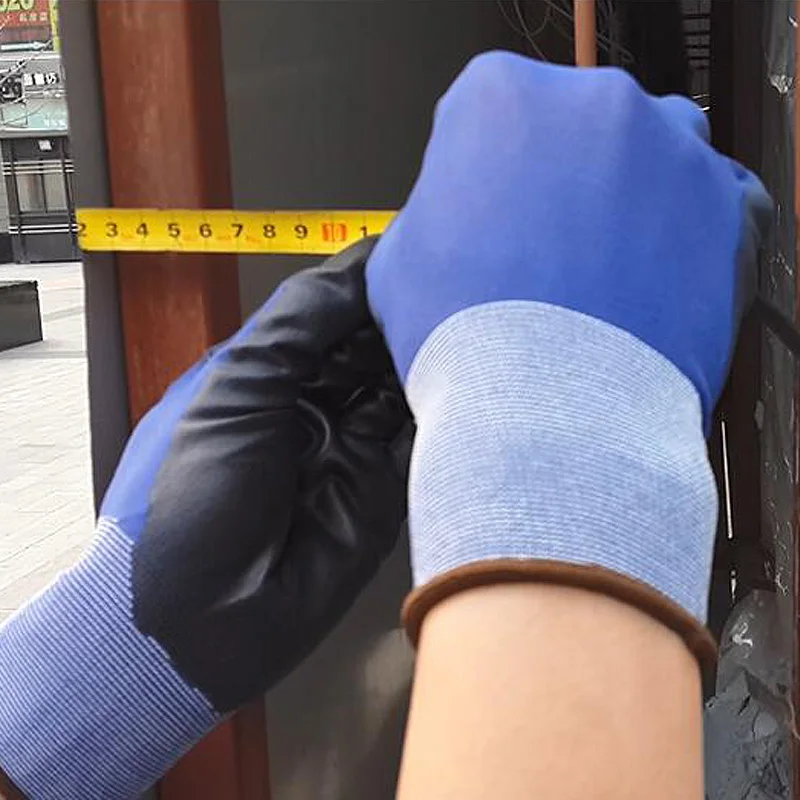 Защитные рабочие перчатки для мужчин и женщин бесшовные вязаные нейлоновые