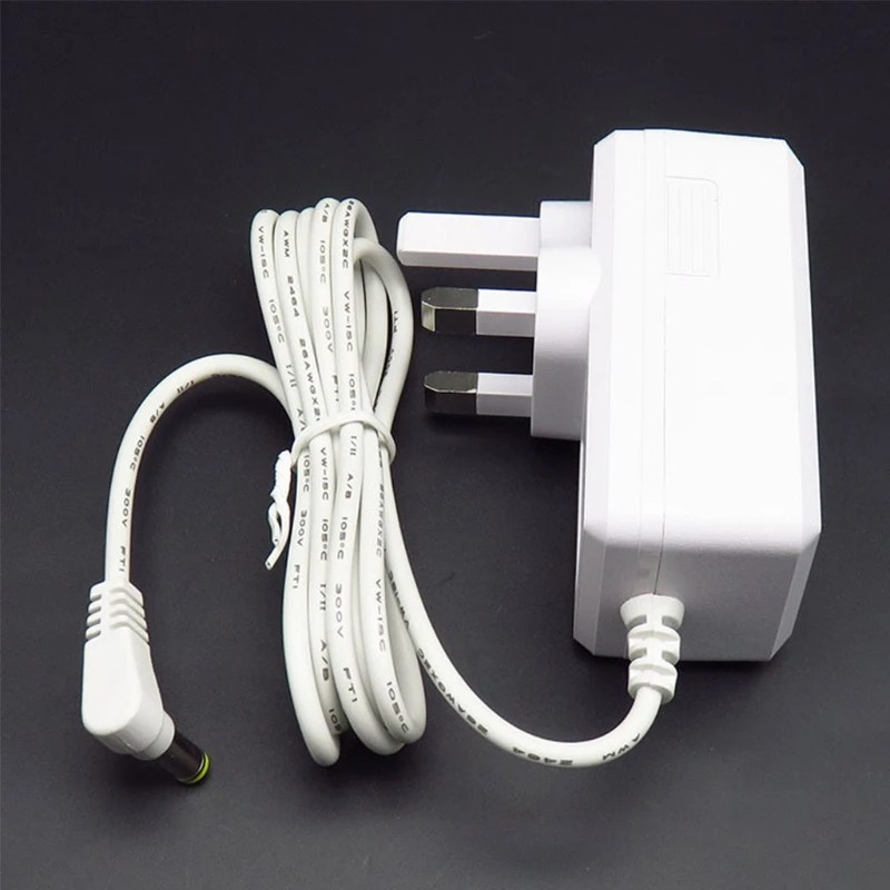 

UK Plug 24V 0.65A Power Adapter with Indicator Light Home AC Adapter for Aroma Diffuser Humidifier Desk Lamp Cameras
