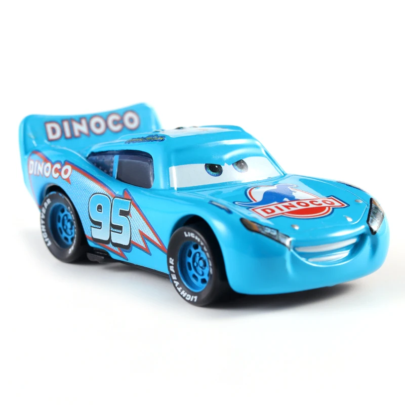 

Disney Pixar Тачки 2 3 Молния Маккуин мэтер Джексон шторм Рамирес 1:55 литые Автомобили Металлические Синие No.95 Игрушки для мальчиков подарок на ден...