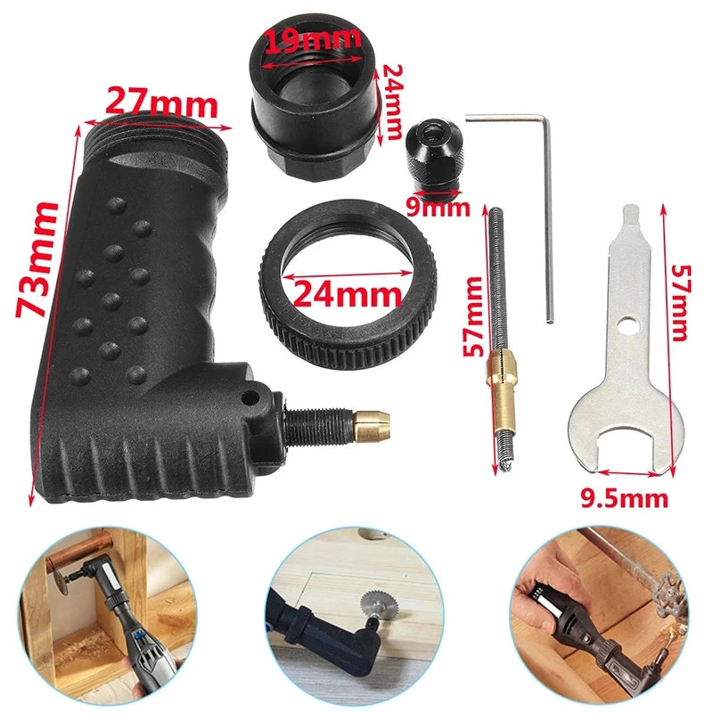 

Прямоугольный преобразователь, приспособление для Dremel Tool, вращающиеся инструменты, подходит для оригинального 4000 3000 8200 275, набор аксессуаро...