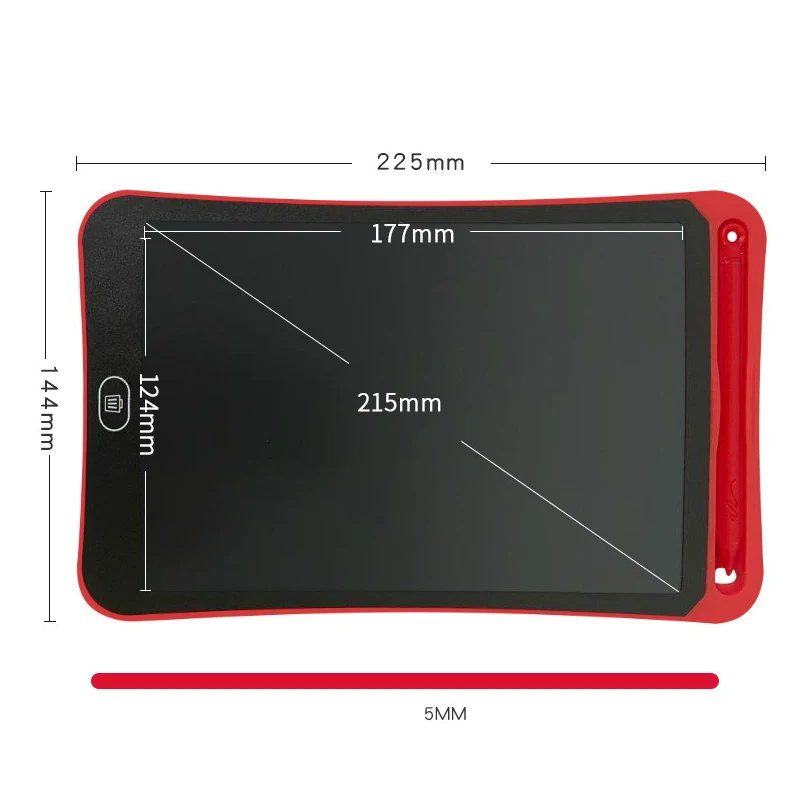 

10 inch Colorful Handwriting Pad LCD Writing Tablet Electronic Drawing Doodle Board Digital Gift for Kids and Adult Protect Eyes