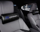 Автомобильная подушка для шеи с эмблемой Rdesign, защитная задняя подушка для подголовника Volvo XC90 S60 XC60 V70 S80 S40 T6 AWD