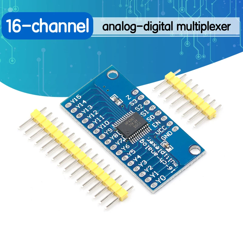 16 канальный аналоговый цифровой мультиплексор CD74HC4067 коммутационный модуль