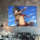 Обувь для косплея по аниме атака на Титанов Eren Jeager Kyojin Йегер Титанов (Shingeki SNK манга нет домашний Декор стены искусства печать плакатов Canvans плакат картина