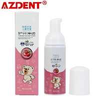 strawberry flavored children kids toothpaste foam 60 ml natural no by effect teeth liquid oral clean paste for 360 brush