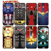 avengers hero marvel for samsung galaxy a9 a8 star a750 a7 a6 a5 a3 plus 2018 2017 2016 black phone case soft cover