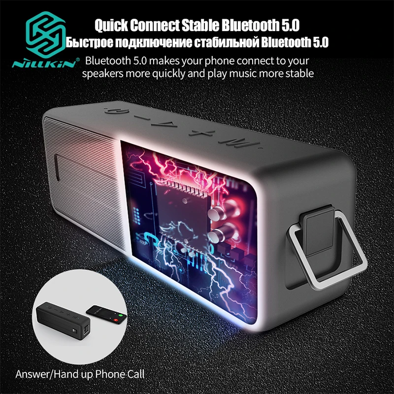 Nillkin Bluetooth водонепроницаемый 20 часов воспроизведения TWS открытый динамик